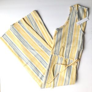 Anthropologie Drew Jumpsuit. Stripes. NWT Size S